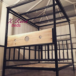 Made To Order Metal And Wood Bondage Bed