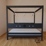 Made To Order 'Simple 4 Poster Wooden' Bondage Bed