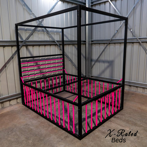 Made To Order Neon Bondage Bed